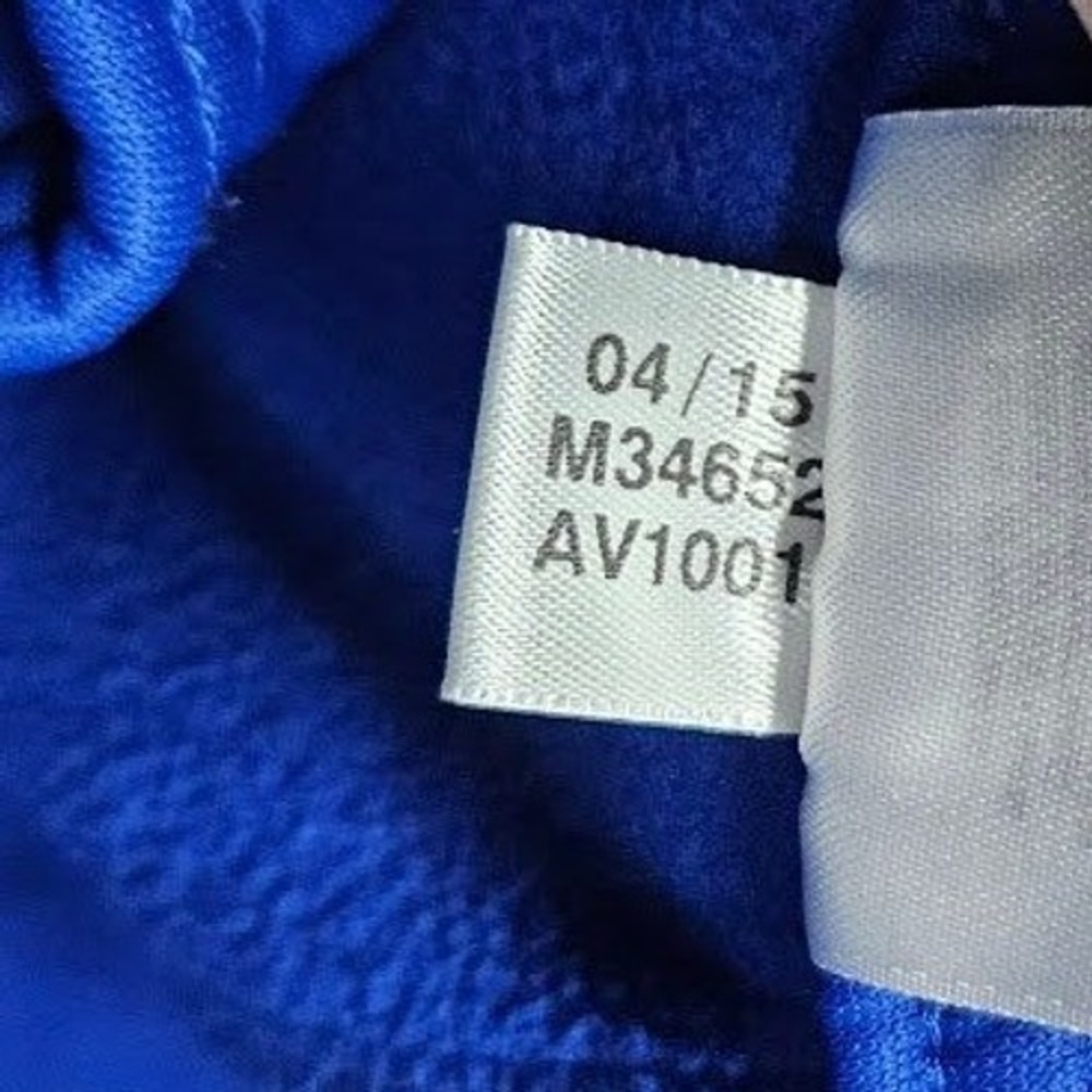 Adidas Track Pants Mens 2XLT Blue Kansas Jayhawks ClimaWarm M34652 Team Worn - Picture 10 of 11